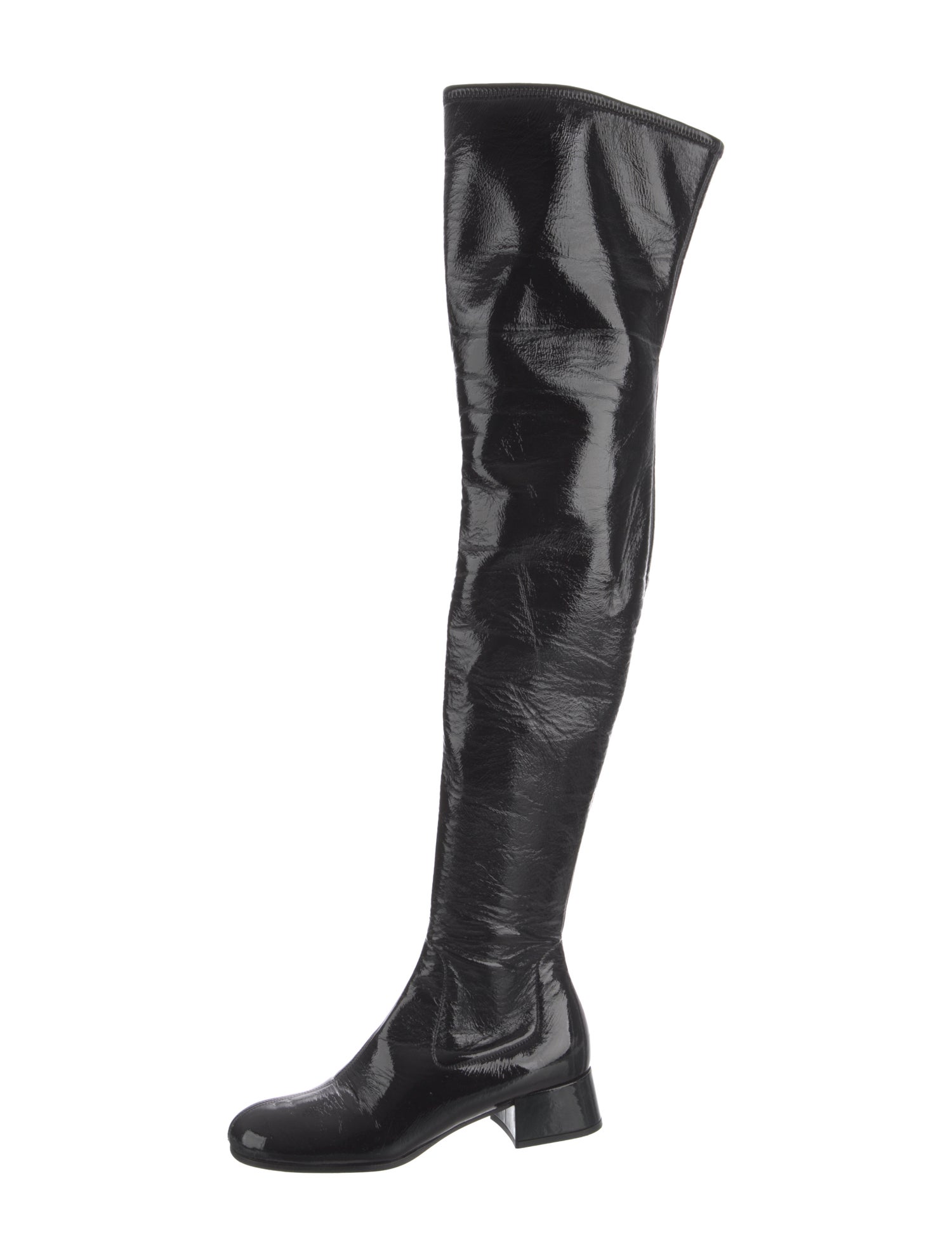 Prada Patent Leather Boots