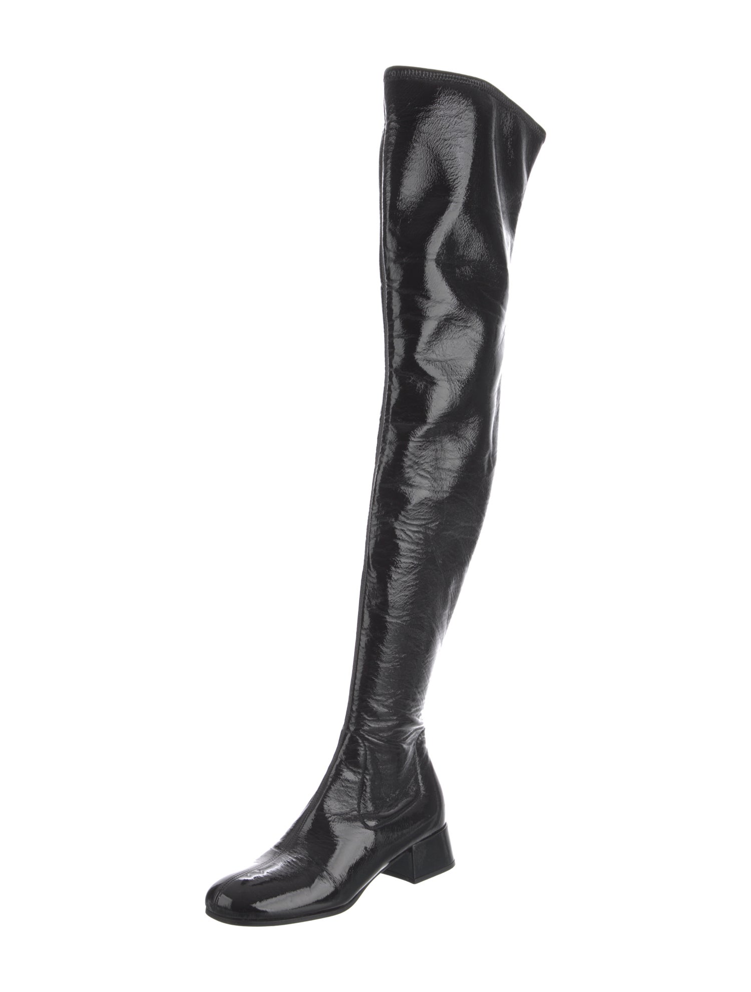 Prada Patent Leather Boots