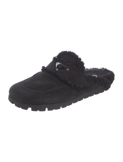 Prada Suede Mules