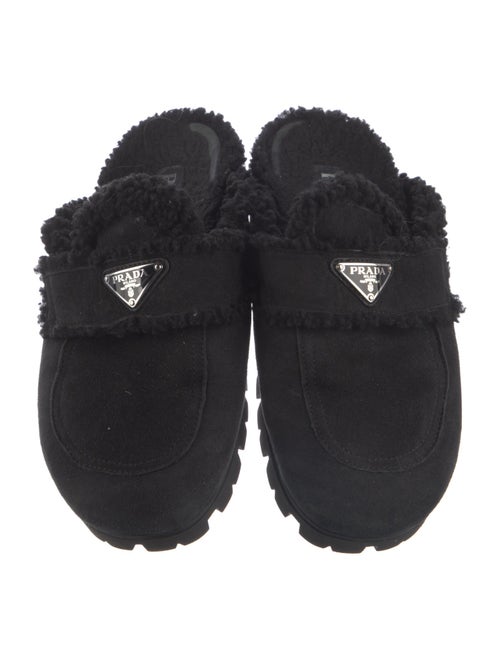 Prada Suede Mules