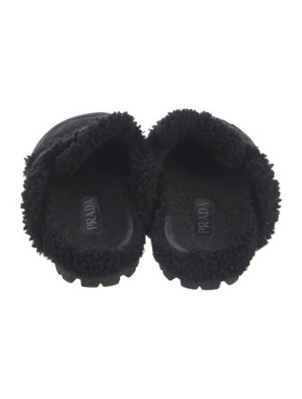 Prada Suede Mules