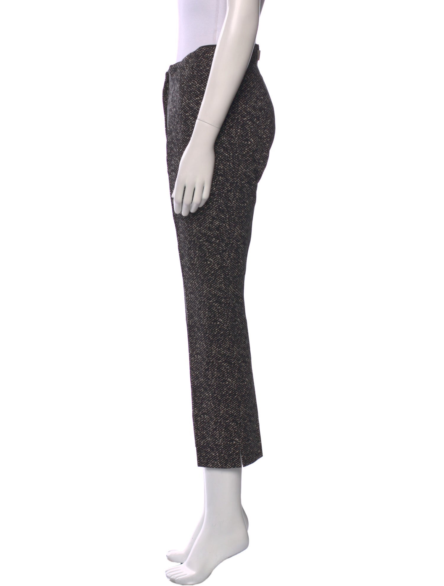 Prada Virgin Wool Straight Leg Pants