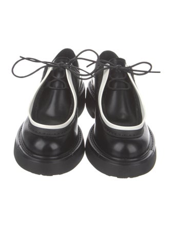 Prada Leather Oxfords
