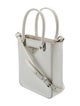 Prada Enameled Metal Triangle Galleria Tote