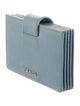 Prada Saffiano Metal Leather Card Holder