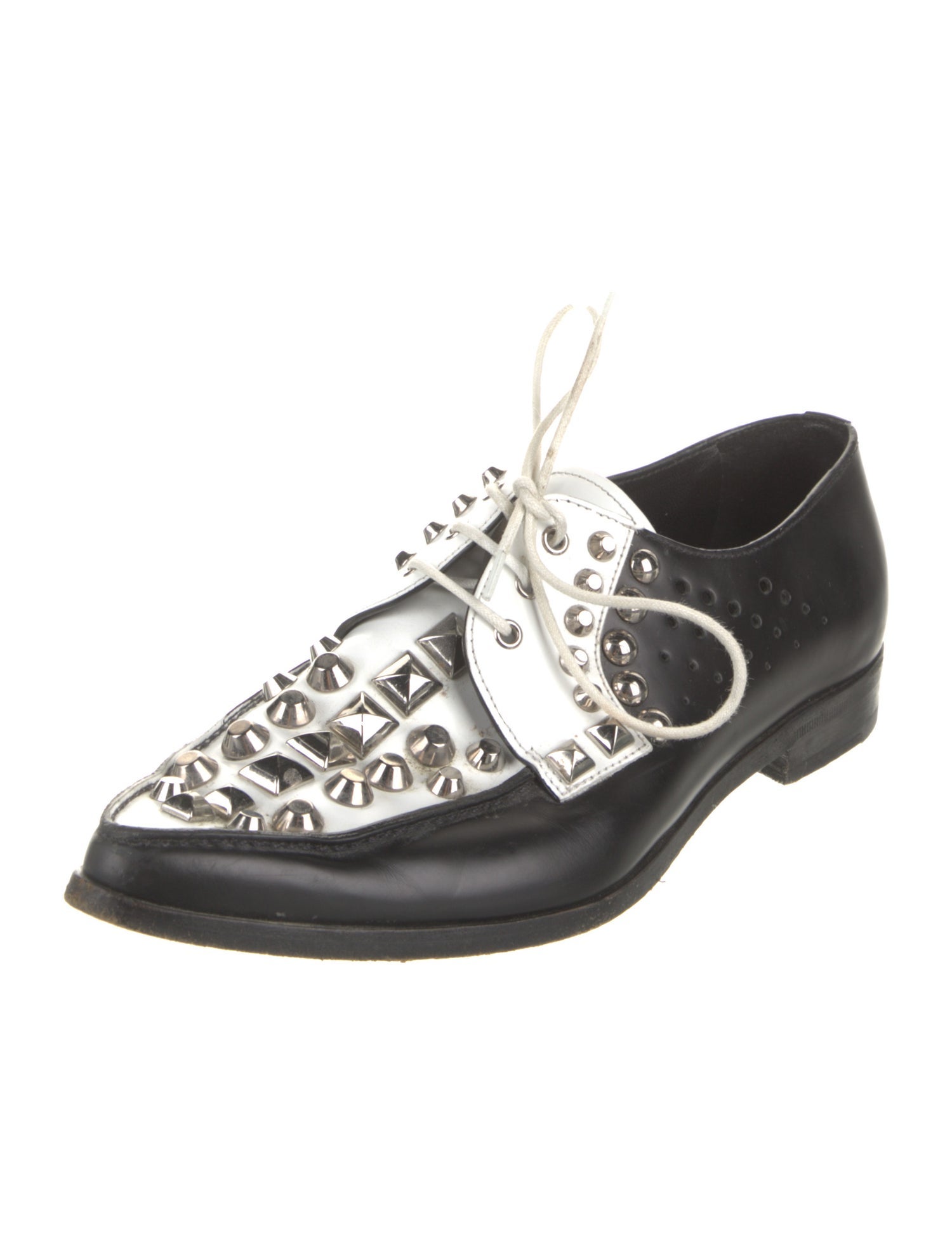 Prada Leather Oxfords