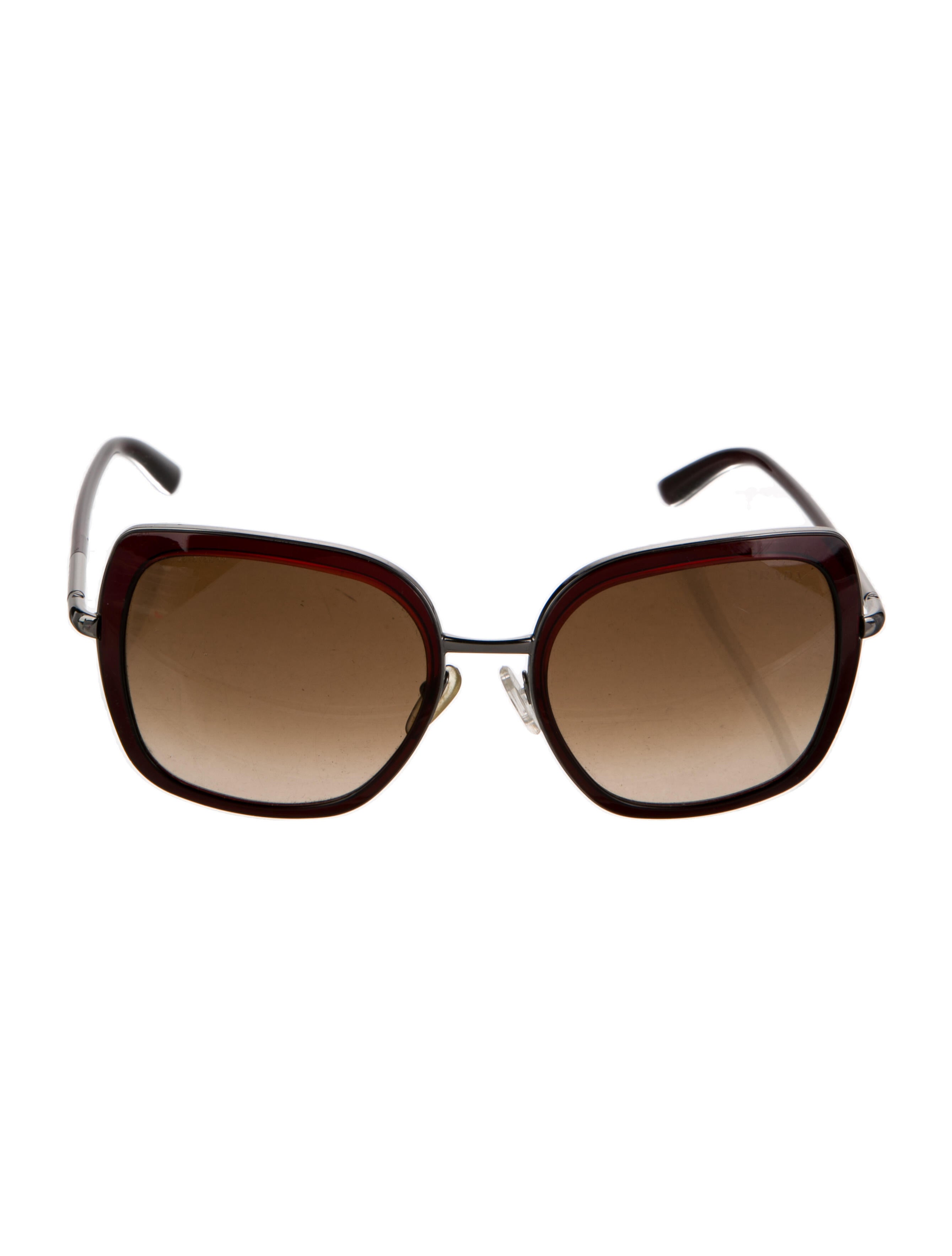 Prada Square Gradient Sunglasses