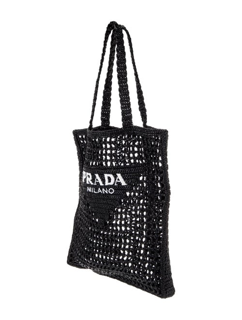 Prada Raffia Grass Tote
