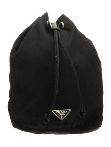 Prada Cosmetic Bags Vela Drawstring Pouch