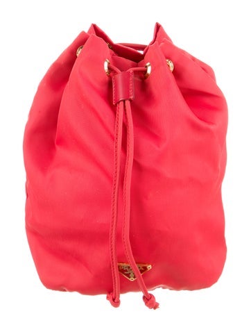 Prada Cosmetic Bags Vela Drawstring Pouch