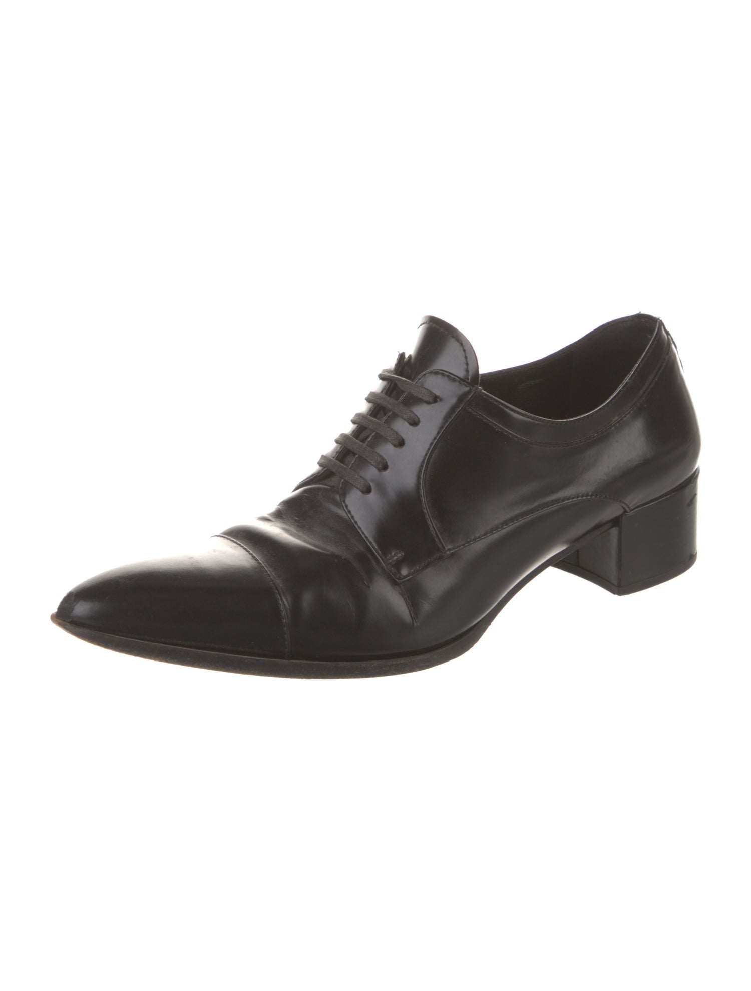 Prada Leather Oxfords