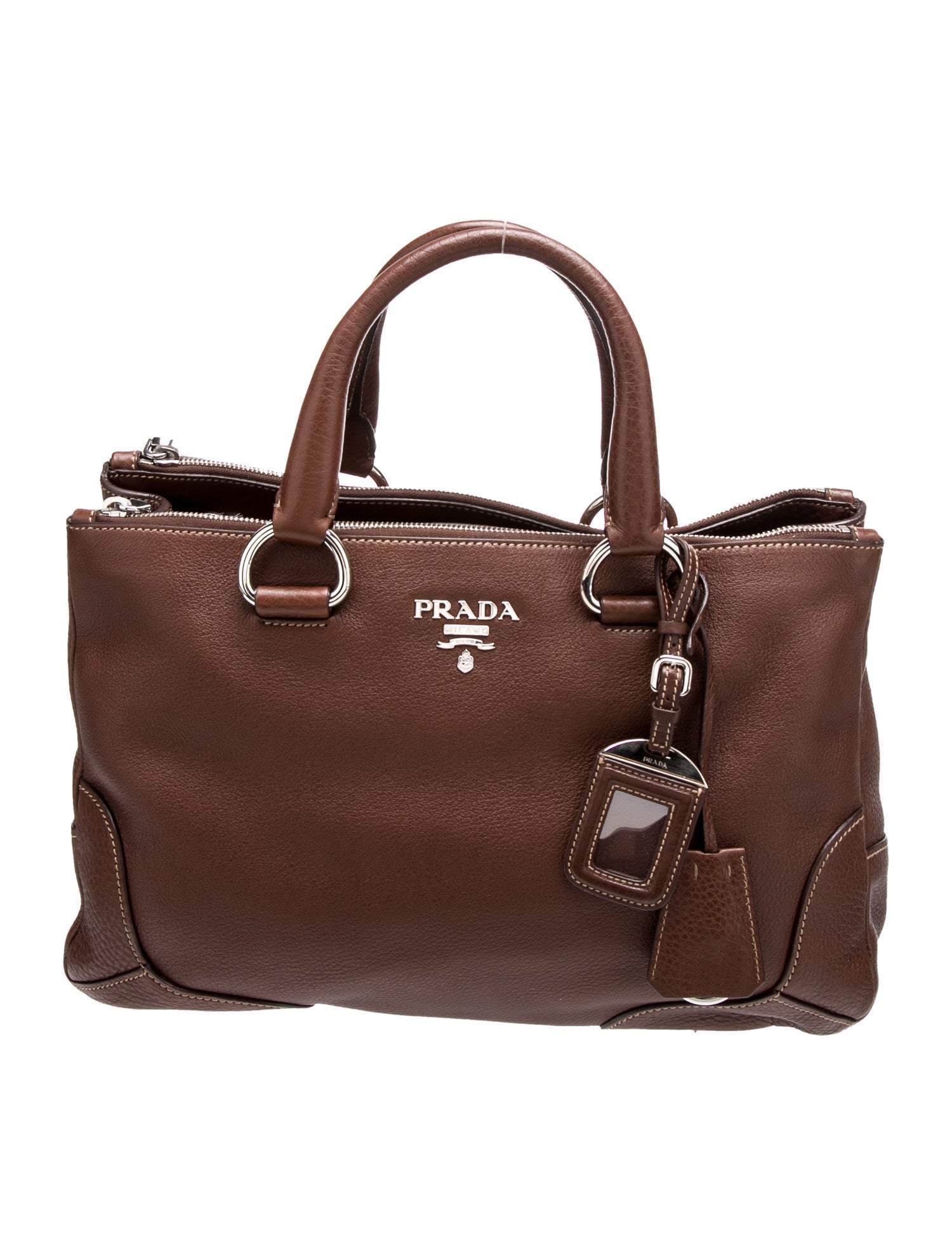 Prada Vitello Daino Leather Twin Pocket