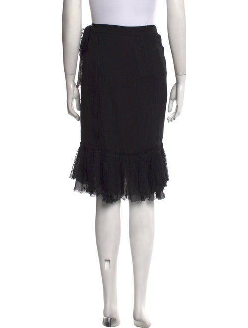 Prada Silk Knee-Length Skirt