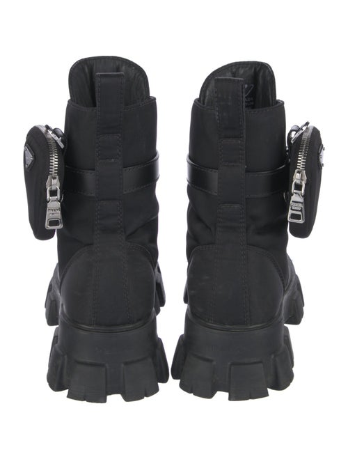 Prada Nylon Combat Boots