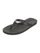 Prada Patent Leather Flip Flops