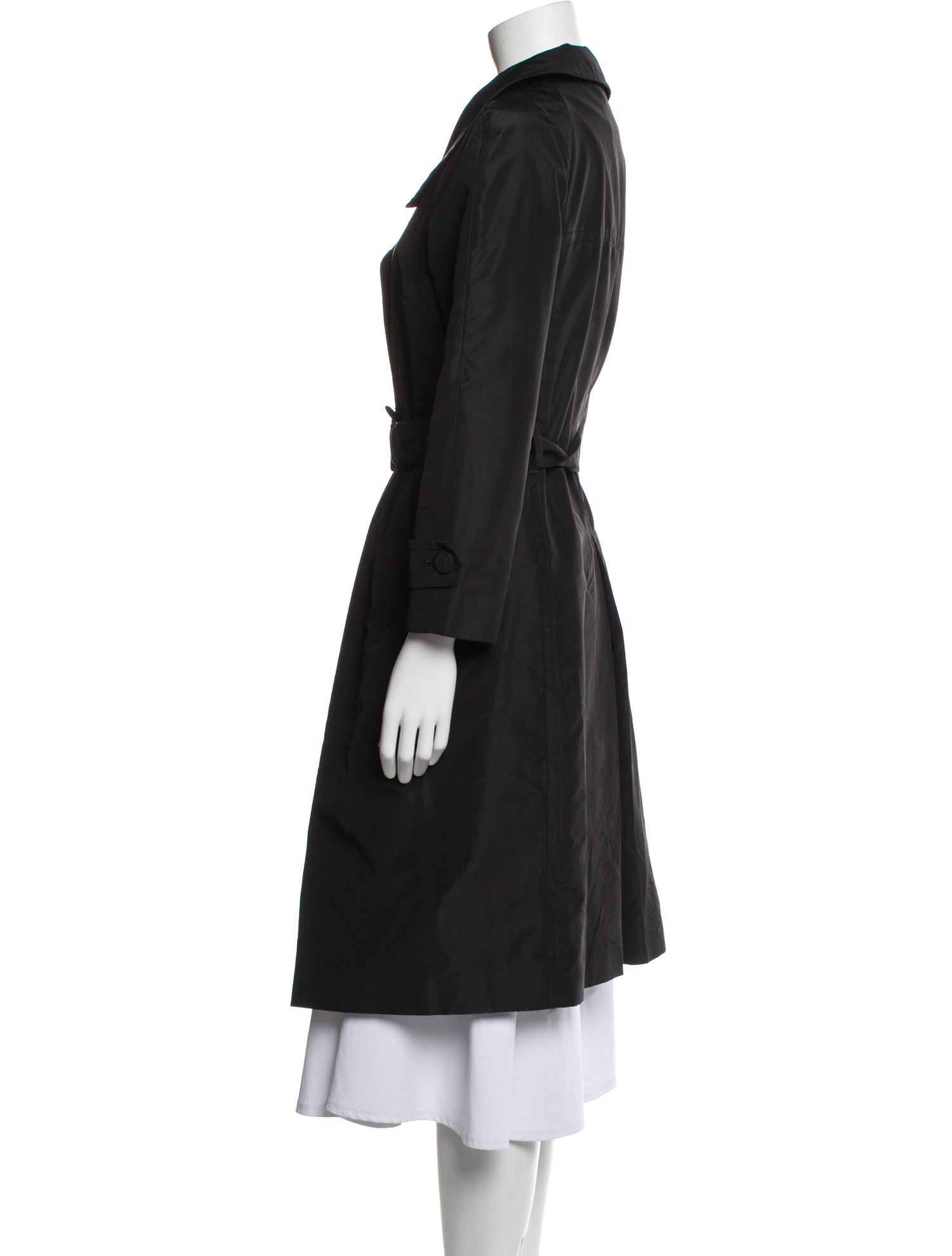 Prada 2016 Silk Trench Coat