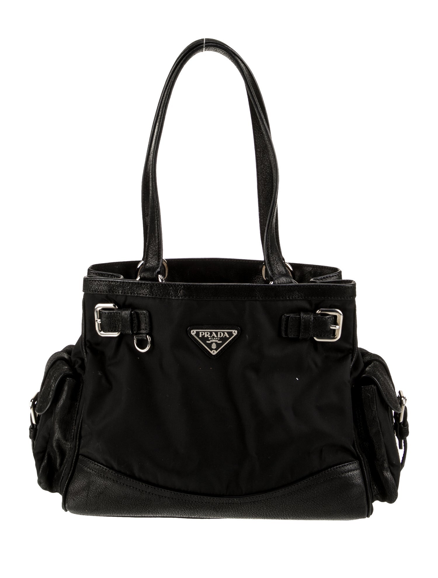 Prada Signature Top Handle Bag