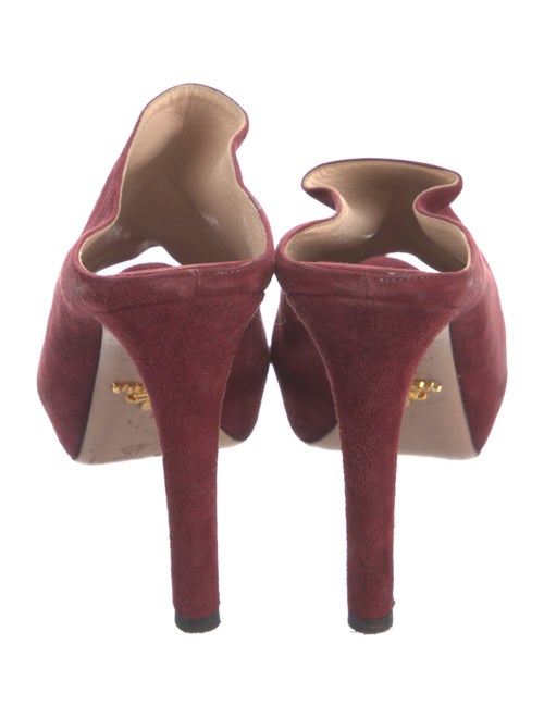 Prada Suede Mules