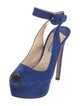 Prada Suede Slingback Sandals