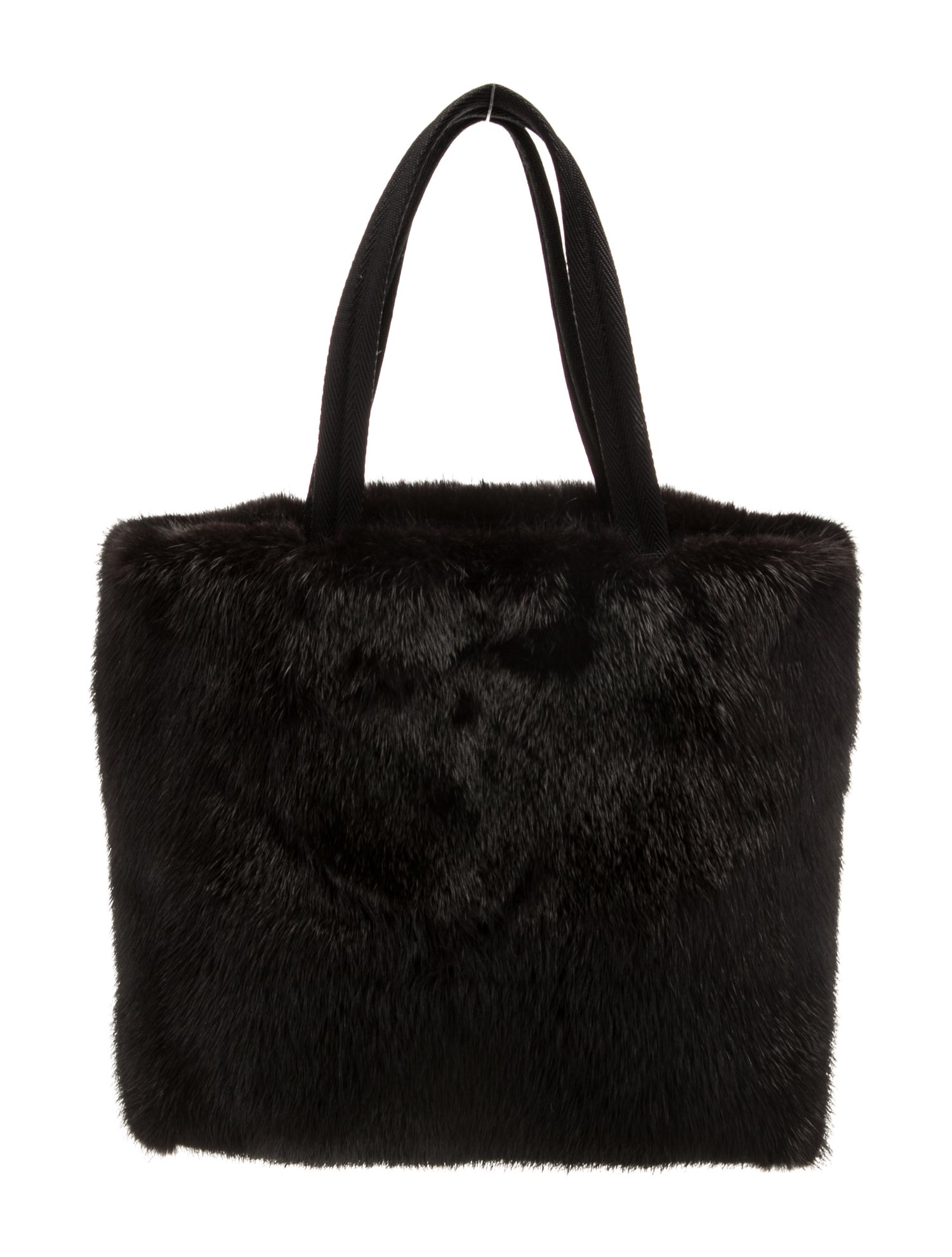 Prada Fur Briefcase