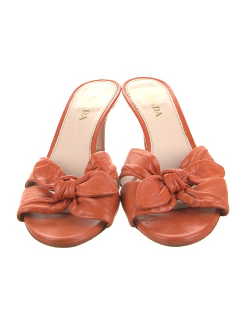 Prada Leather Slides