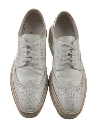 Prada Leather Oxfords