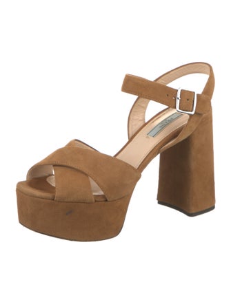 Prada Suede Sandals