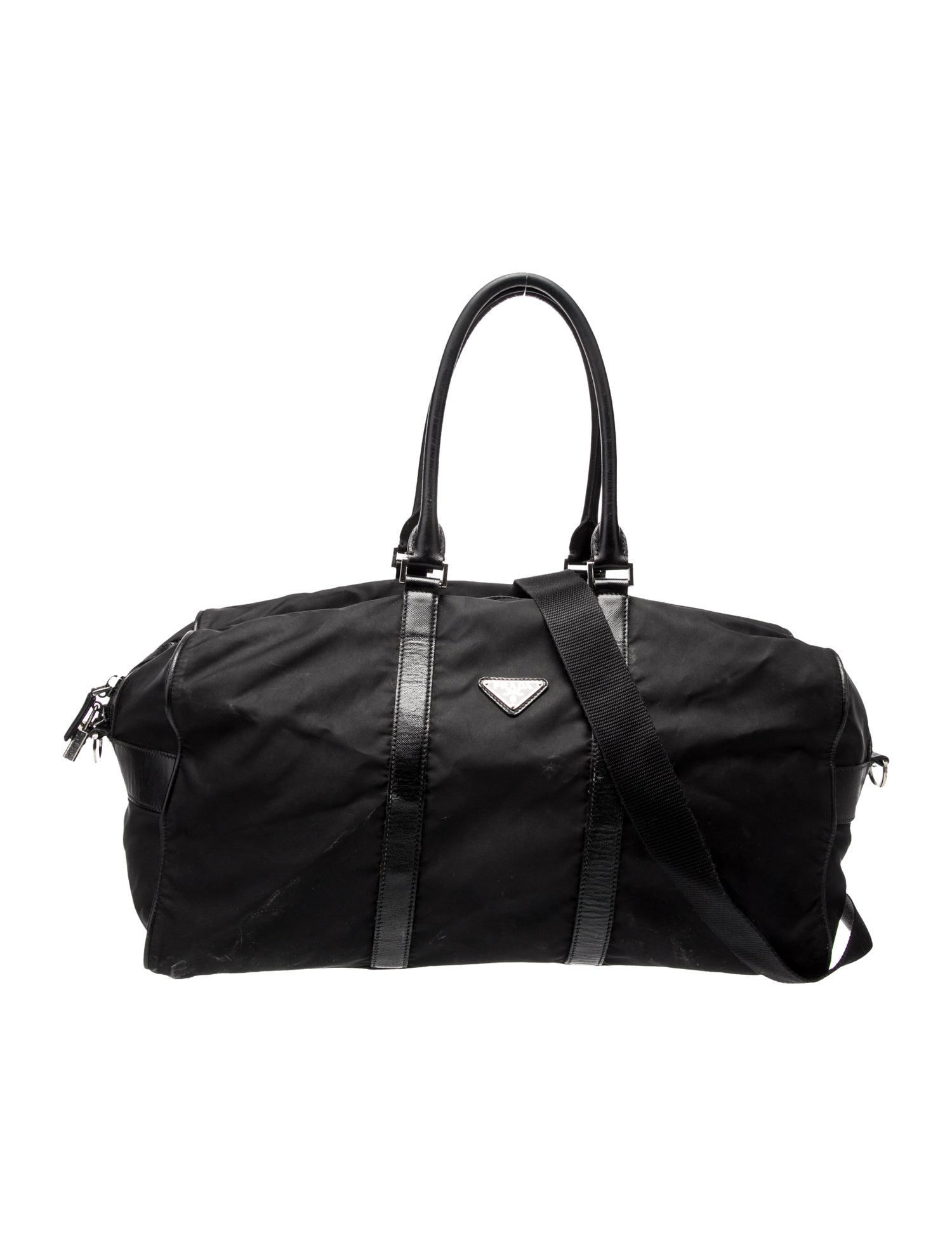 Prada Tessuto Nylon Weekender Bag
