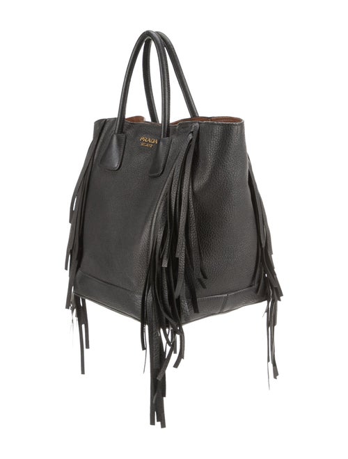 Prada Cervo Leather Cervo Hobo