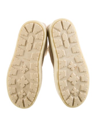 Prada Suede Lace-Up Boots