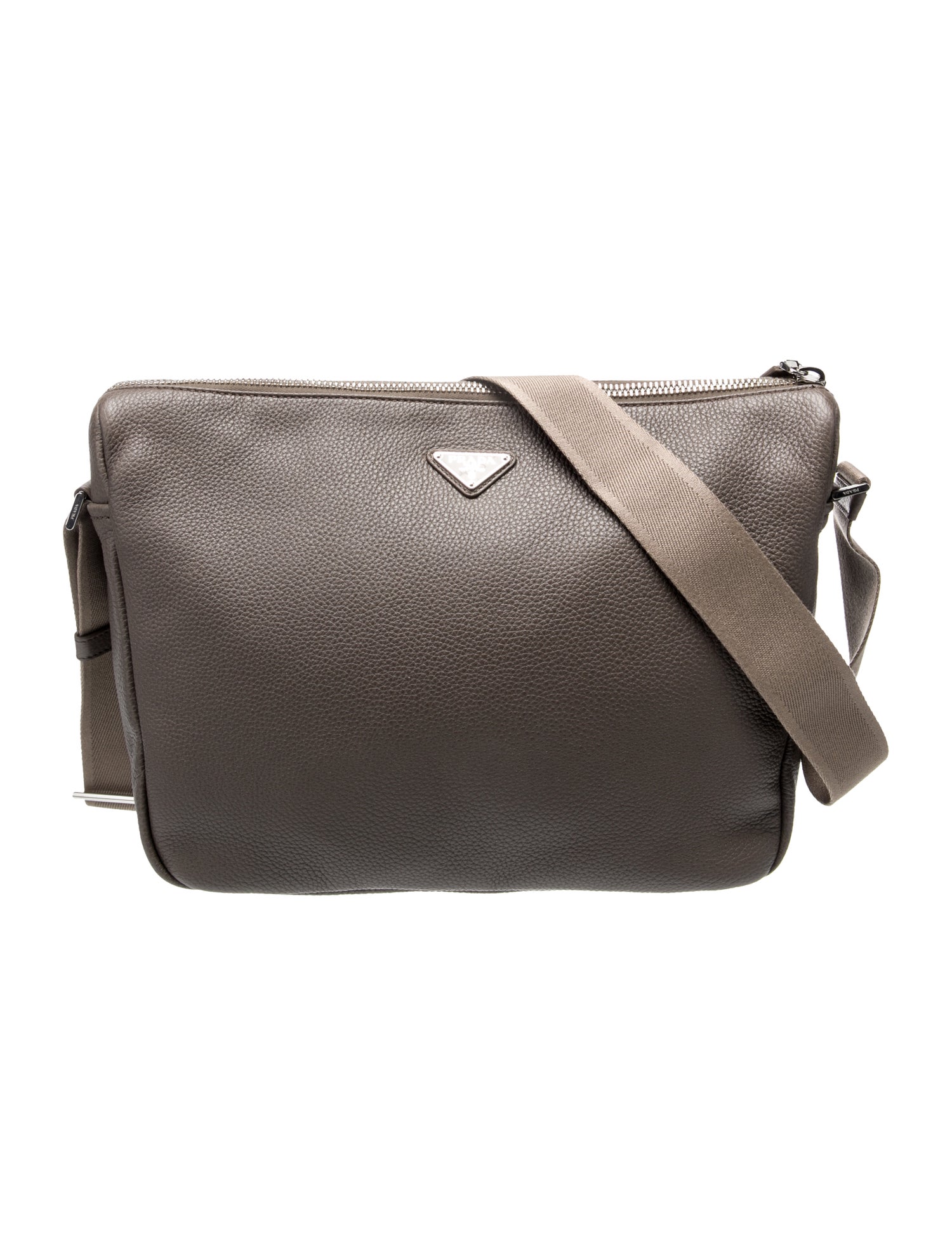 Prada Vitello Daino Leather Messenger Bag Medium 2024