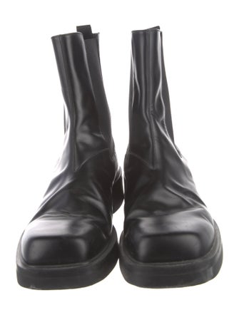 Prada Leather Chelsea Boots