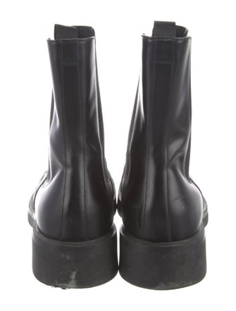 Prada Leather Chelsea Boots
