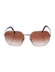 Prada Square Gradient Sunglasses