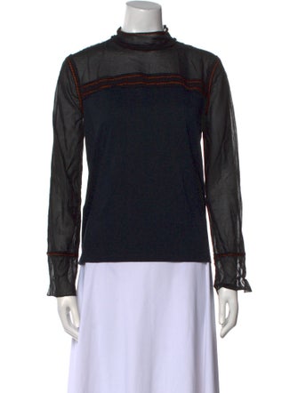 Prada 2015 Mock Neck Sweatshirt