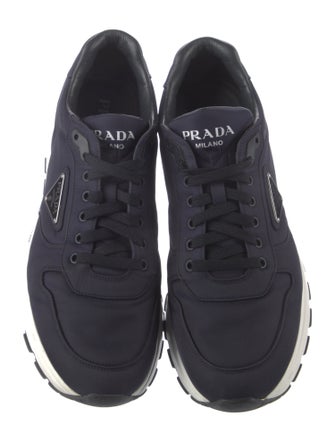 Prada Nylon Printed Athletic Sneakers