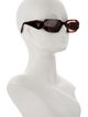 Prada Square Tinted Sunglasses
