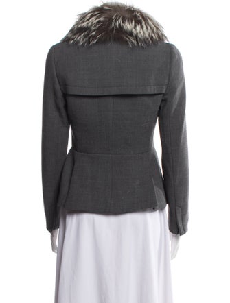 Prada Vintage 2000 Fur Jacket