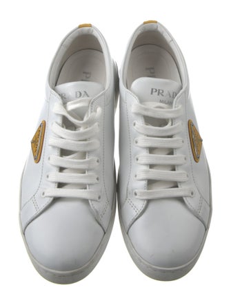 Prada Leather Sneakers