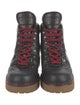 Prada Sport Leather Combat Boots