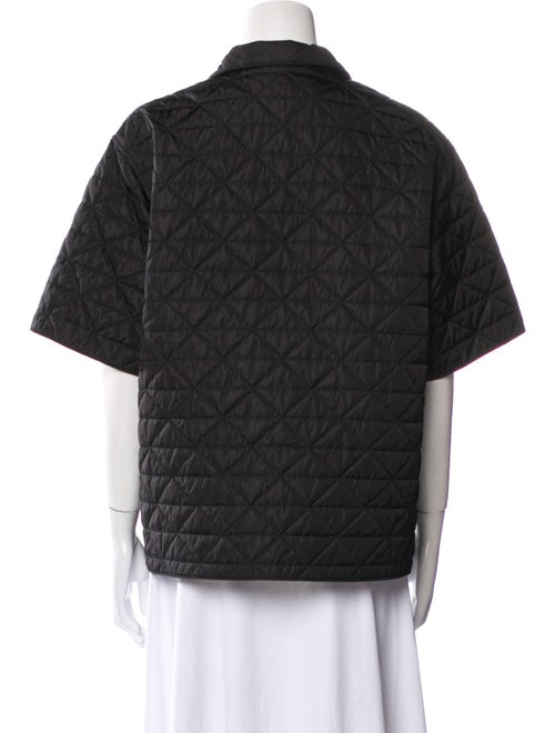 Prada 2022 Holiday Re-Nylon Button-Up Top