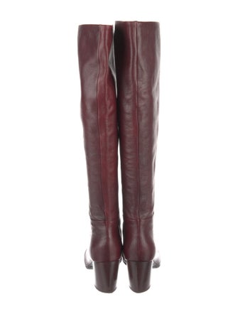 Prada Leather Riding Boots