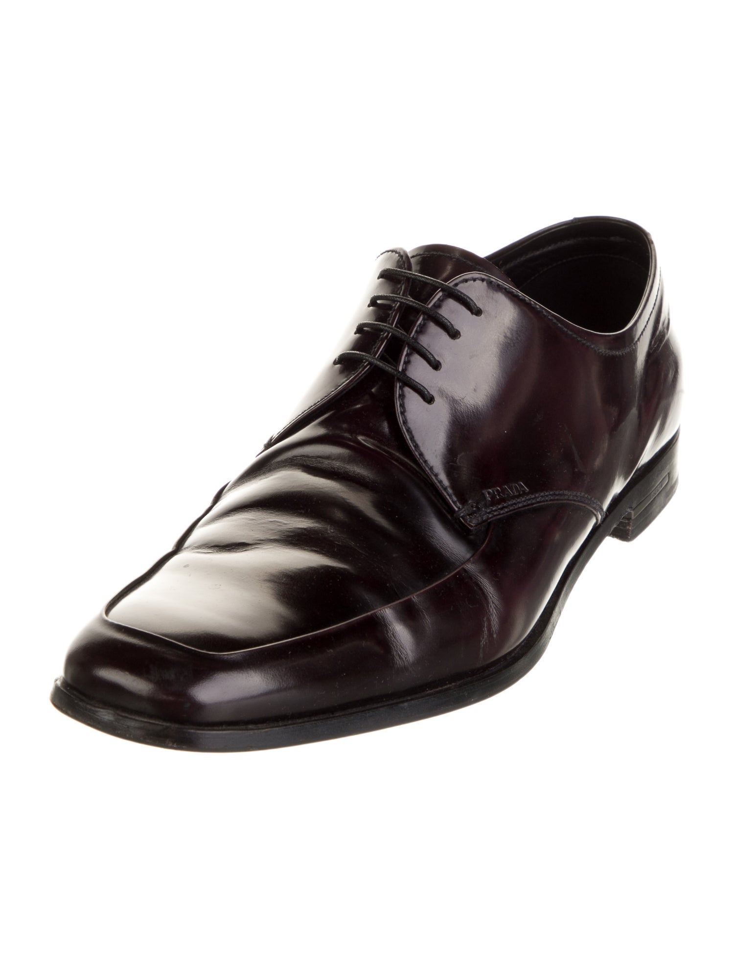 Prada Leather Derby Shoes