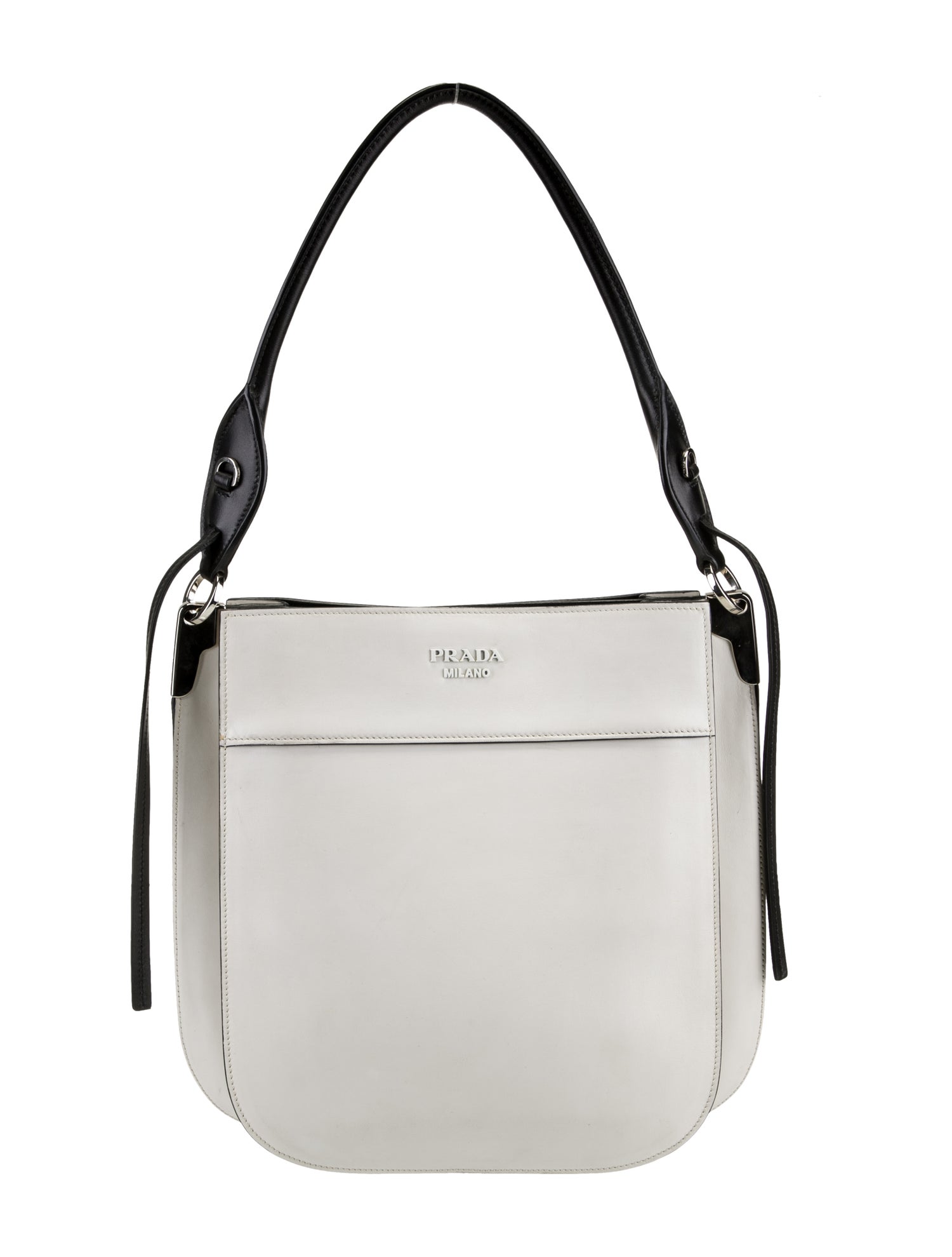 Prada City Calf Leather Shoulder Bag