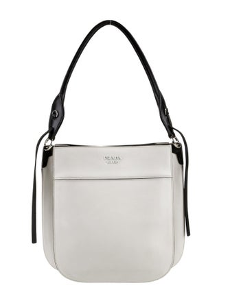 Prada City Calf Leather Shoulder Bag