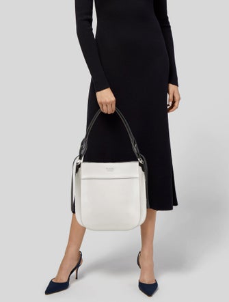 Prada City Calf Leather Shoulder Bag