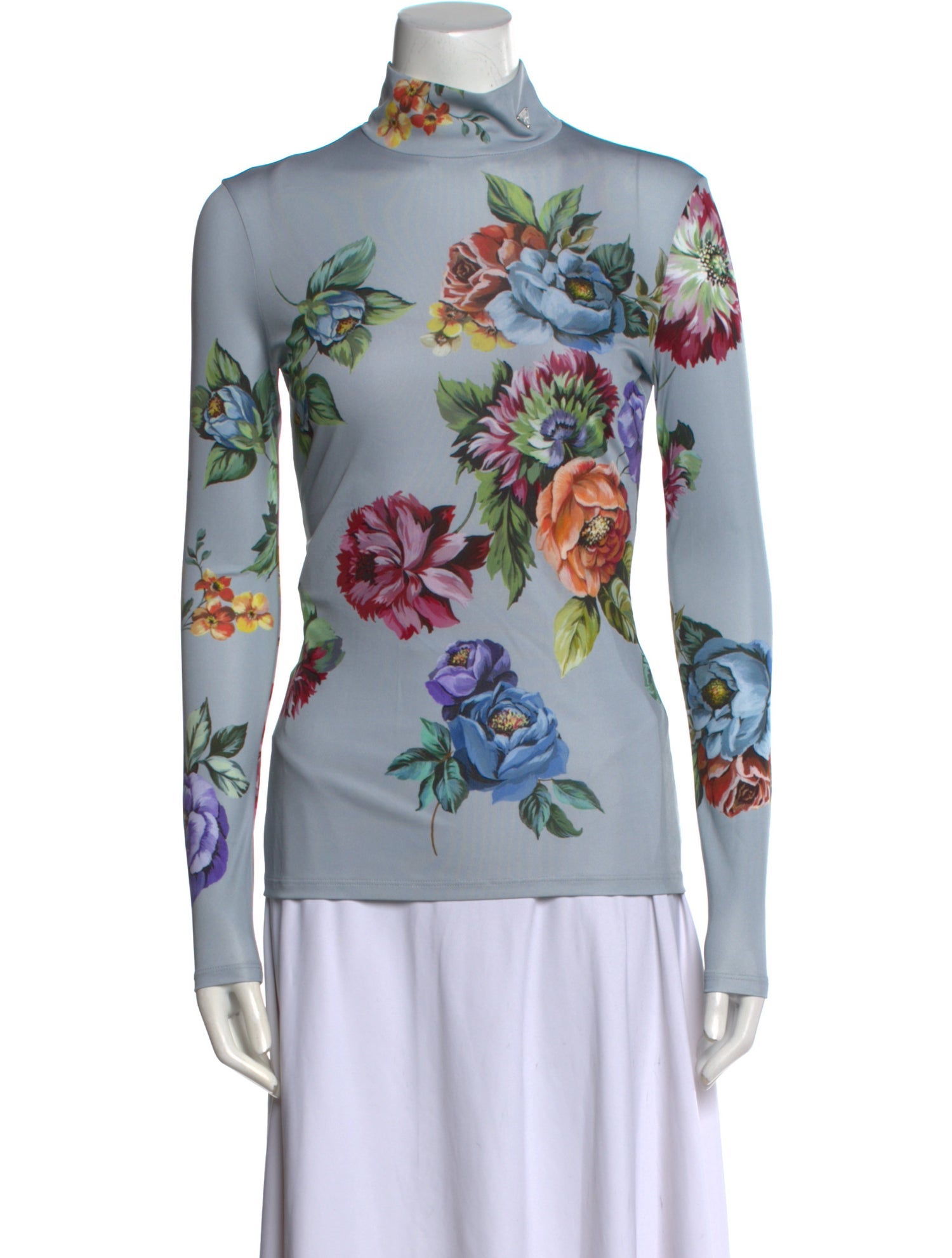 Prada 2024 Floral Print Sweatshirt w/ Tags
