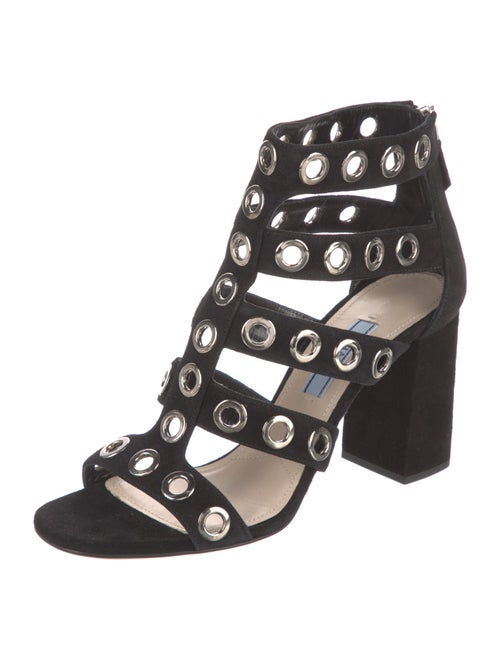 Prada Suede Gladiator Sandals