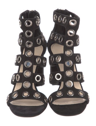 Prada Suede Gladiator Sandals