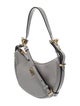 Prada Enameled Metal Triangle Arqué Small